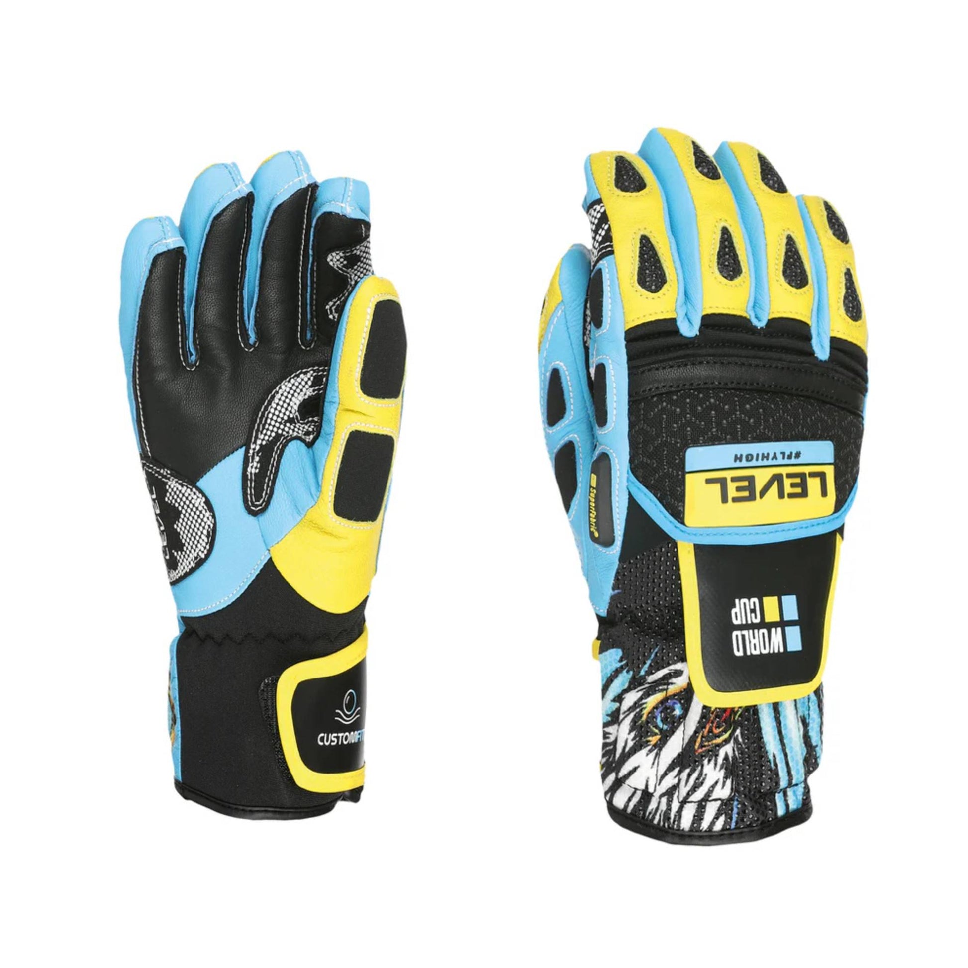 Level Worldcup JR CF Glove - Skiis & Biikes