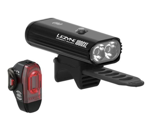 Lezyne Connect Smart 1000XL /KTV Pro Smart Light Set - Skiis & Biikes