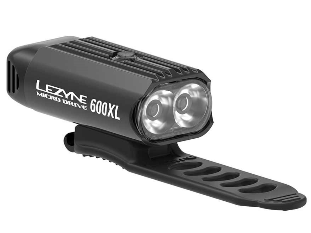 Lezyne Micro Drive 600 XL Front Light - Skiis & Biikes