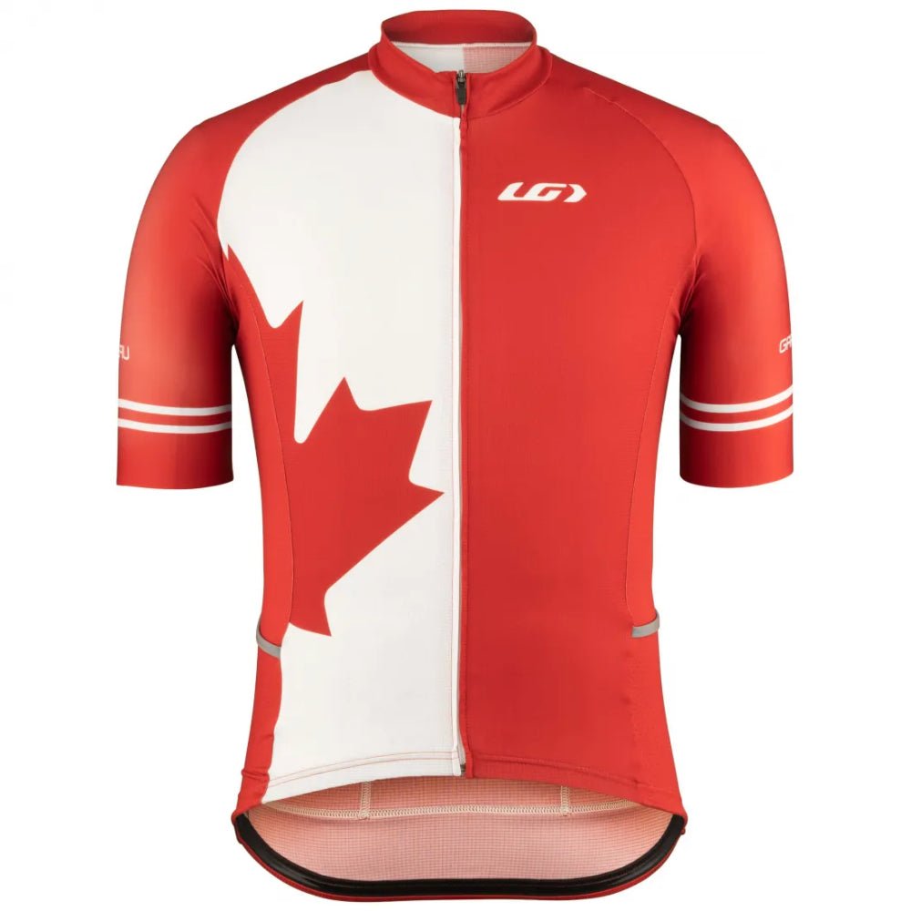 Louis Garneau Premium Nationale Mens Jersey - Skiis & Biikes