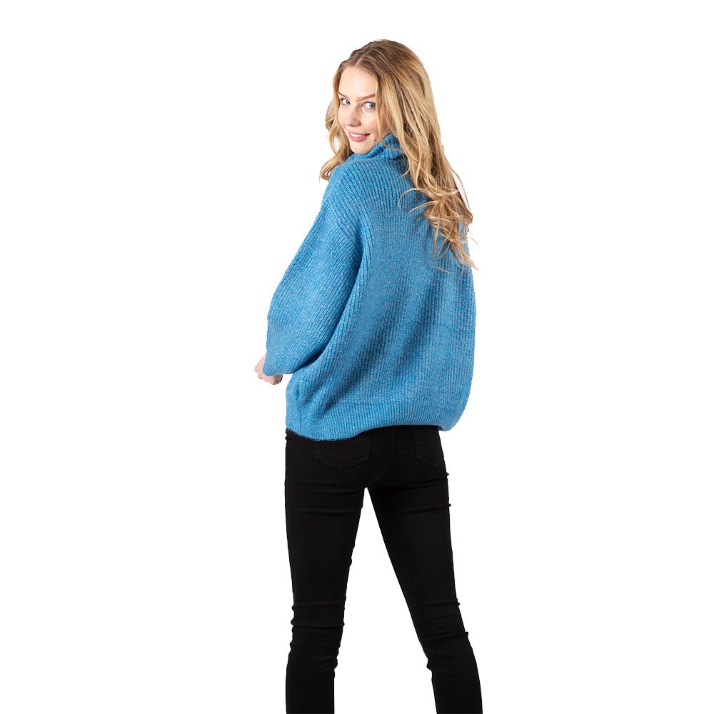 Lyla and Luxe Sahar Womens Mock Neck Sweater 2023 - Skiis & Biikes