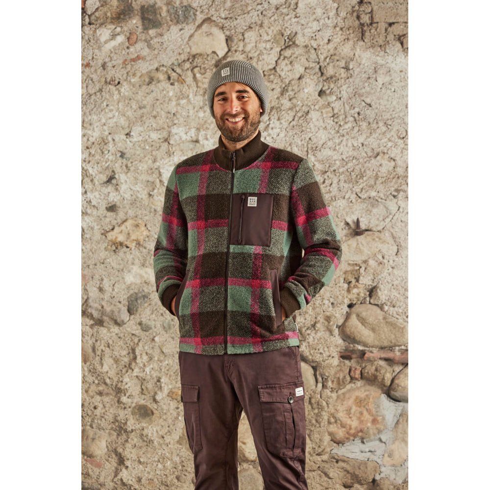 Maloja Tlaka Mens Wool Jacket - Skiis & Biikes