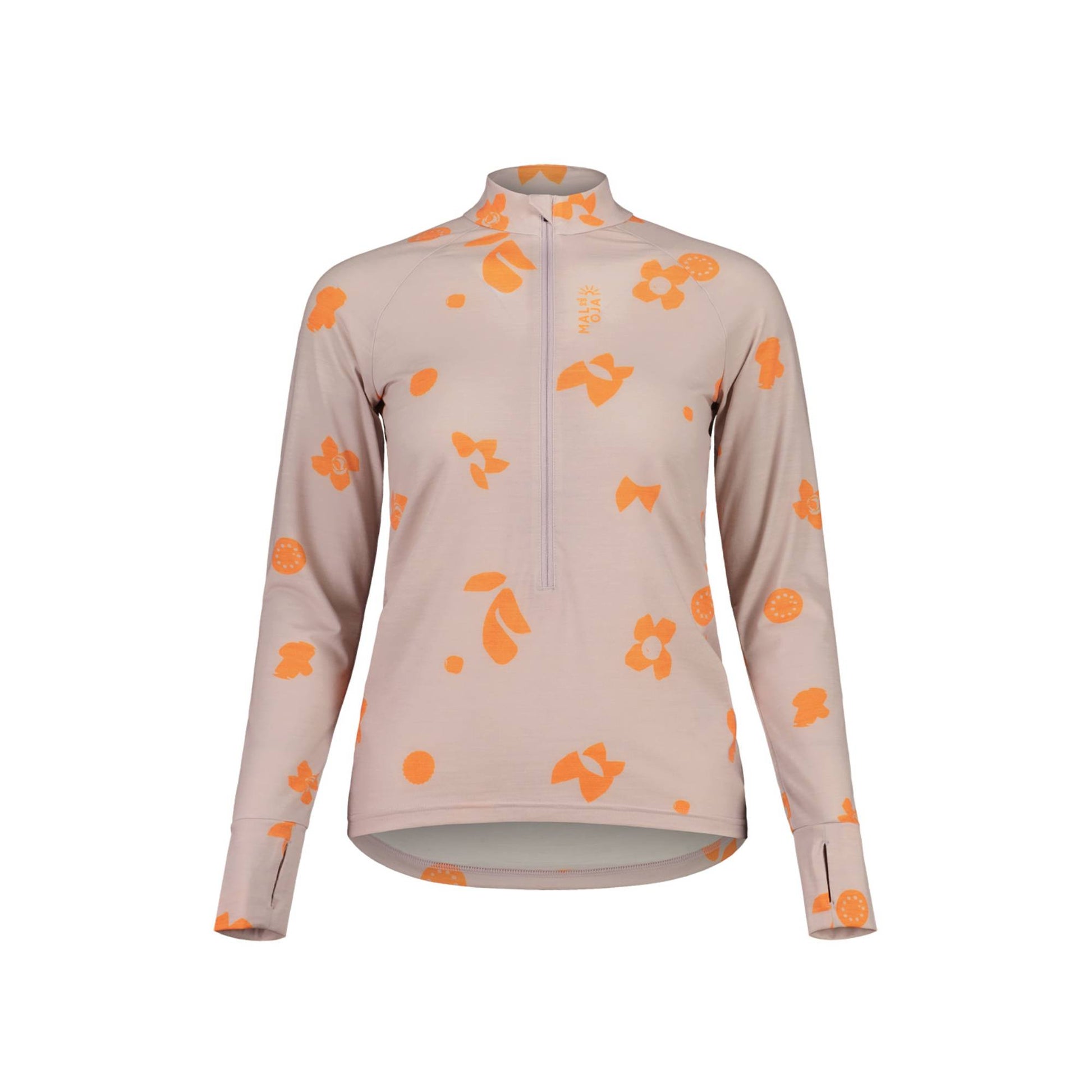 Maloja Traunsee Womens Zip Top 2025 - Skiis & Biikes