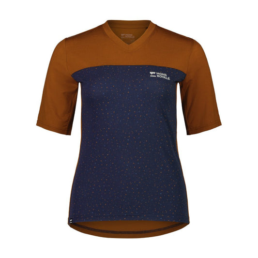 Mons Royale Redwood Enduro VT AOP Womens Jersey - Skiis & Biikes
