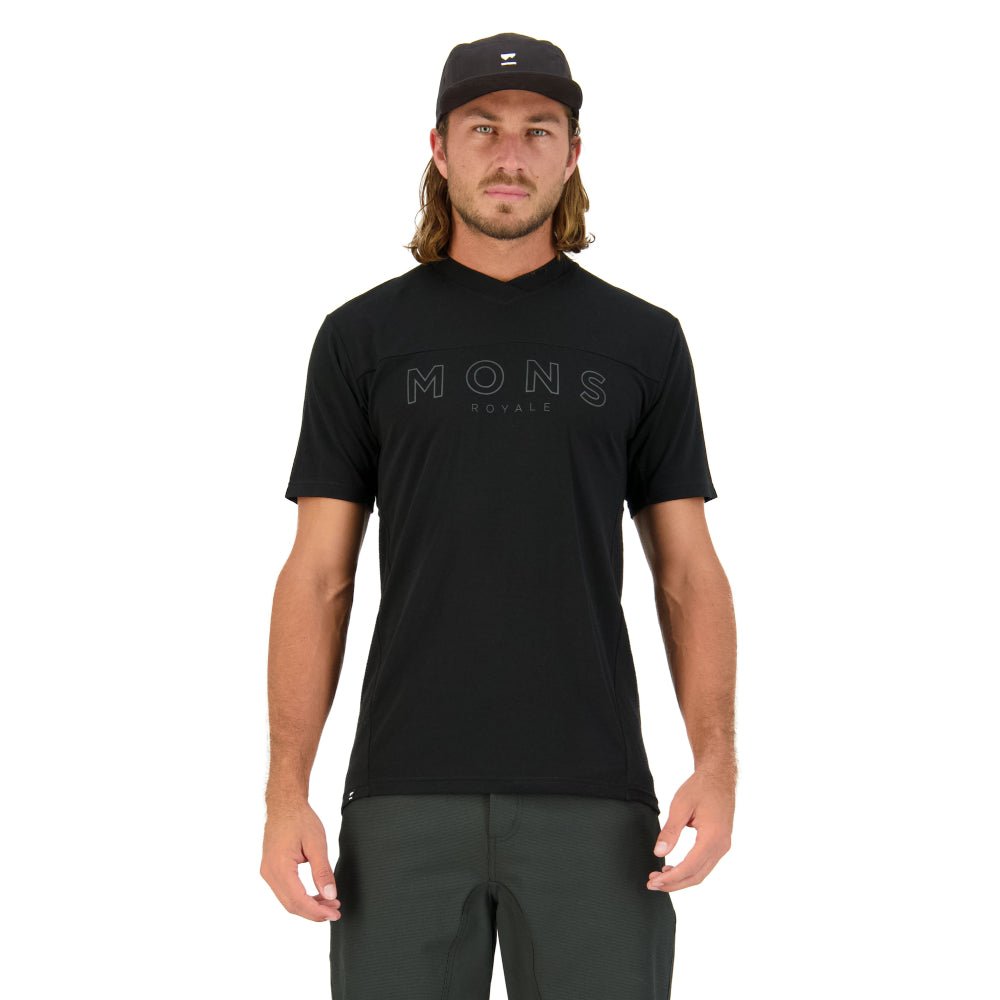 Mons Royale Redwood Enduro VT Mens Jersey - Skiis & Biikes