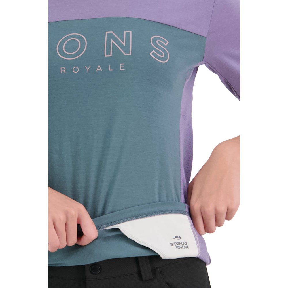 Mons Royale Redwood Enduro VT Womens Jersey - Skiis & Biikes
