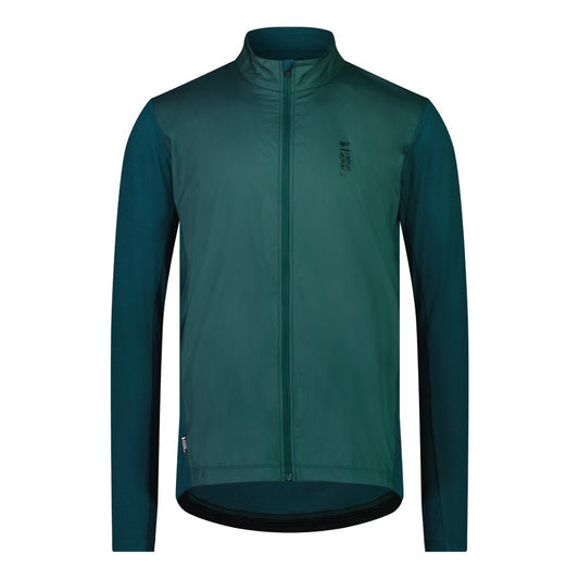 Mons Royale Redwood Merino Air - Con Wind Jersey - Skiis & Biikes