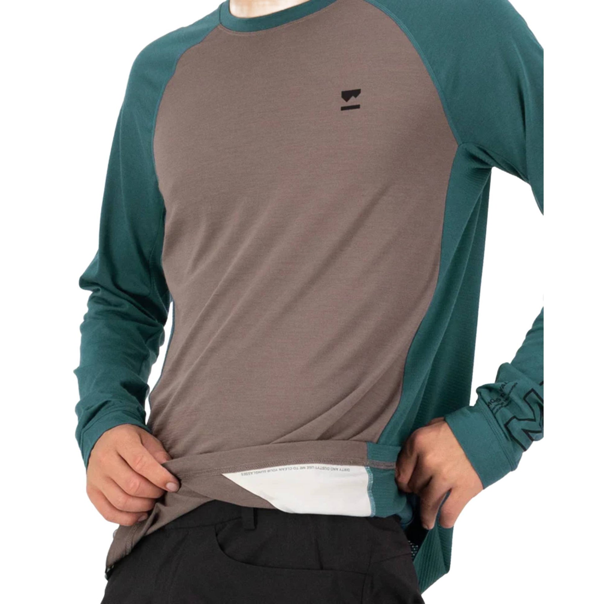 Mons Royale Tarn Merino LS Mens Jersey - Skiis & Biikes