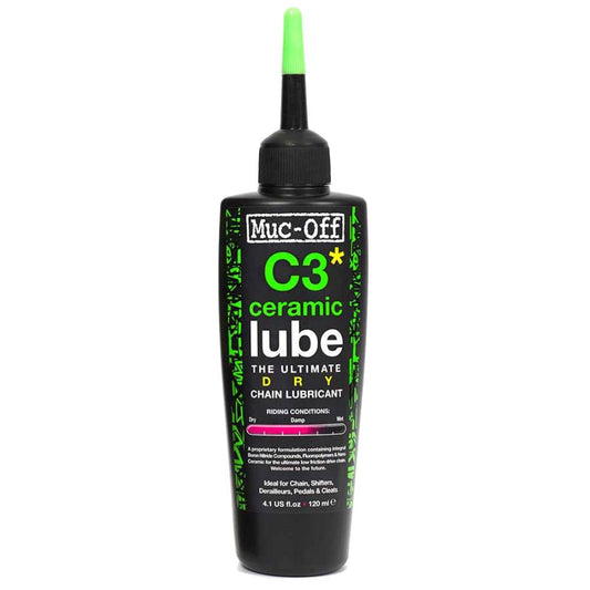 Muc - Off C3 Dry Ceramic Lubricant With UV Torch - Skiis & Biikes