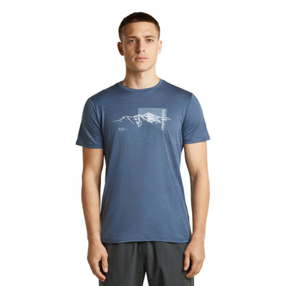 Icebreaker 150 Tech Lite Pure Altitude Mens SS Tee