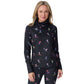 Krimson Klover Multi Skiers Womens Turtleneck 2027