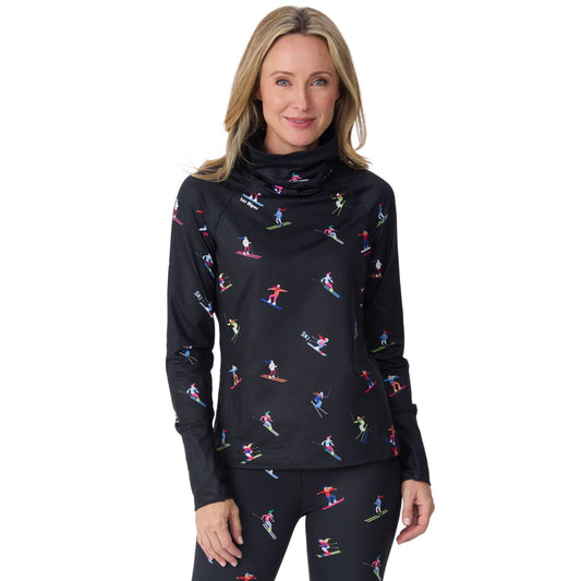 Krimson Klover Multi Skiers Womens Turtleneck 2027