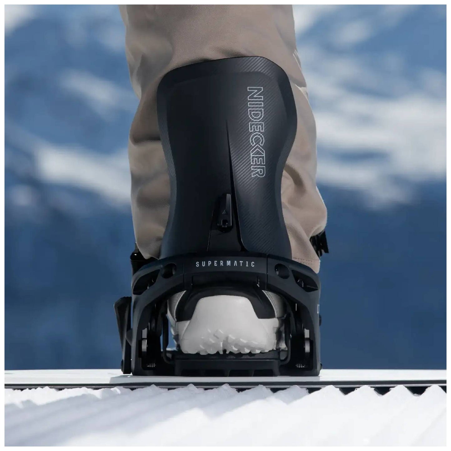 Nidecker Supermatic LT Snowboard Bindings 2026 - Skiis & Biikes