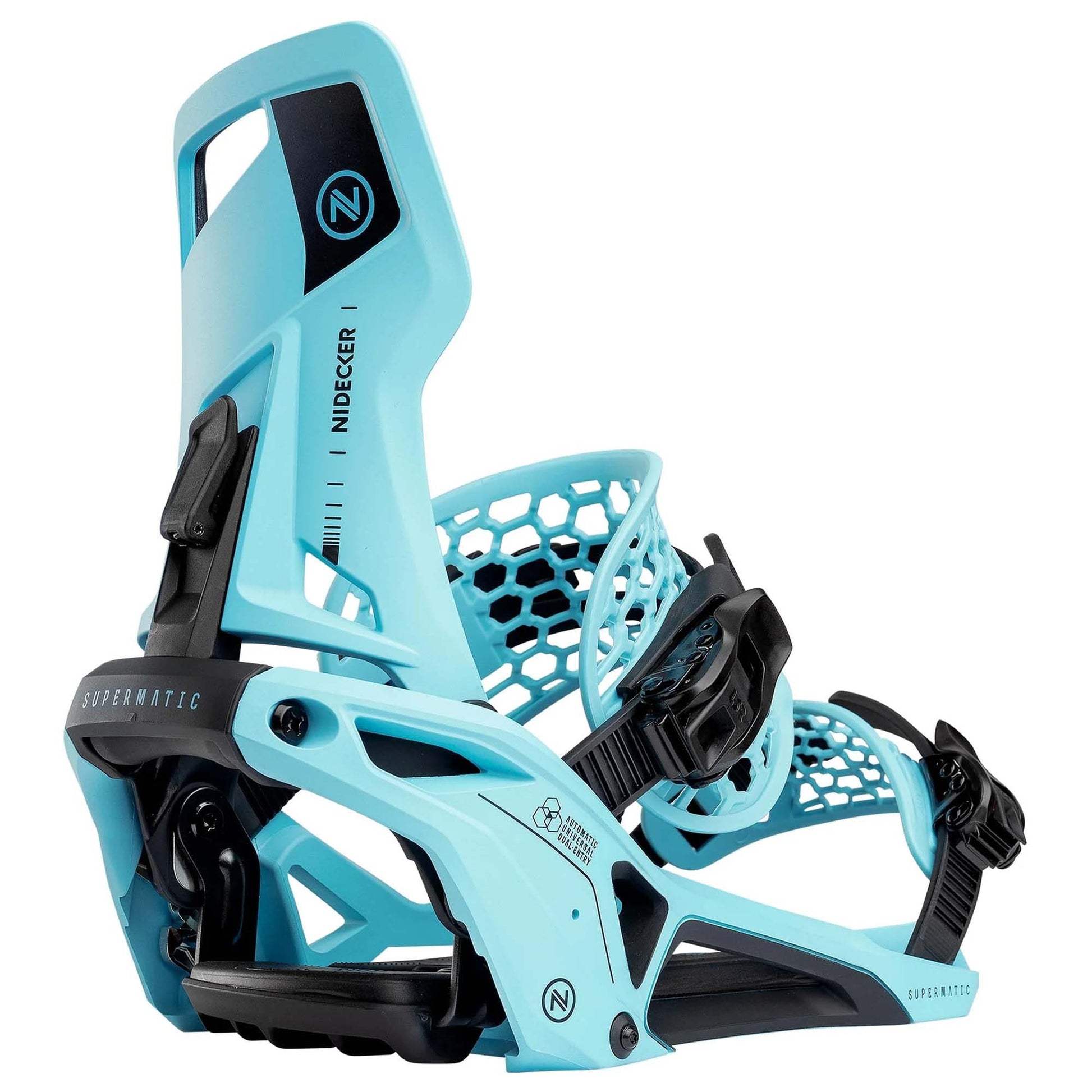 Nidecker Supermatic Snowboard Bindings 2025 - Skiis & Biikes