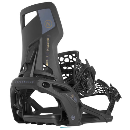 Nidecker Supermatic Snowboard Bindings 2025 - Skiis & Biikes
