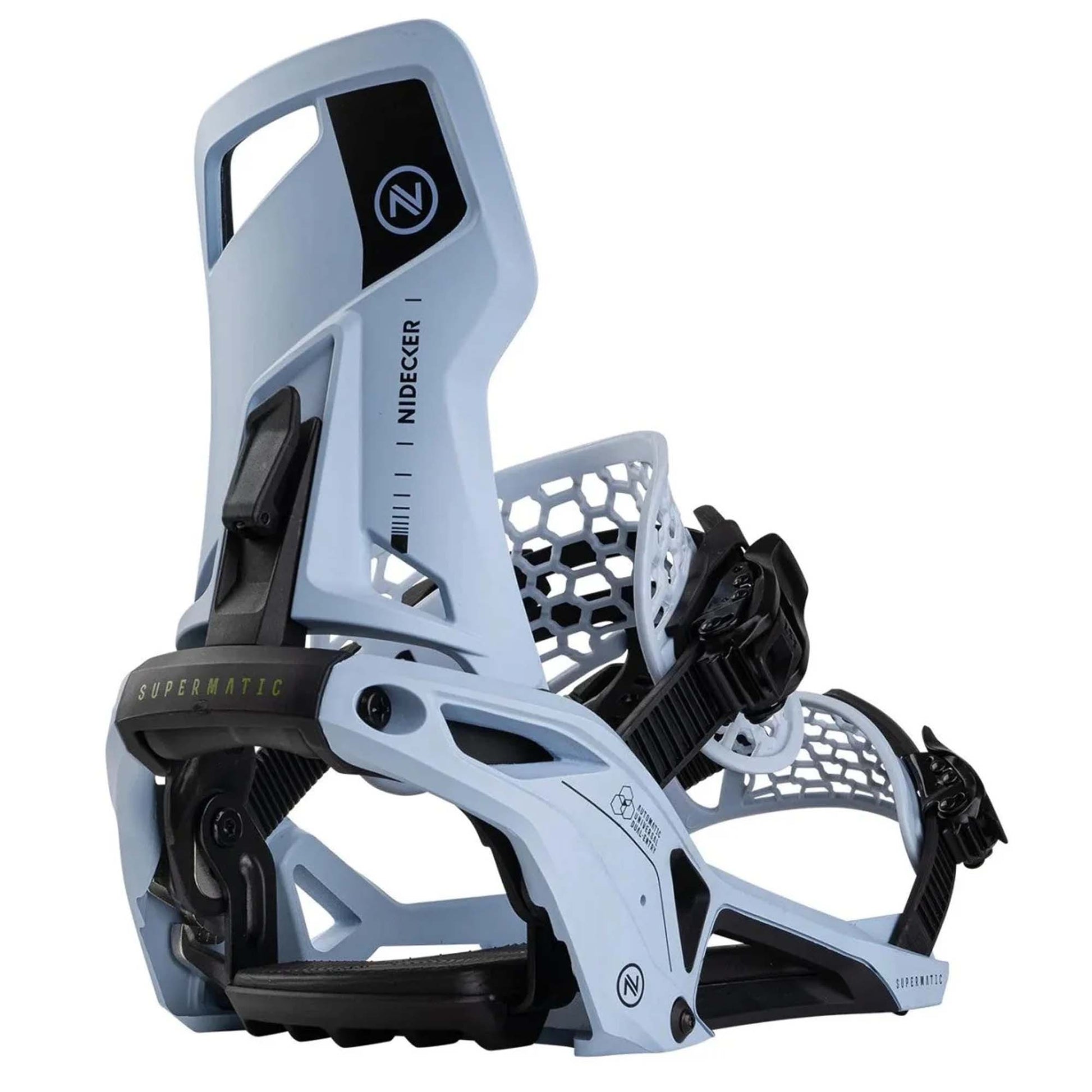 Nidecker Supermatic Snowboard Bindings 2025 - Skiis & Biikes