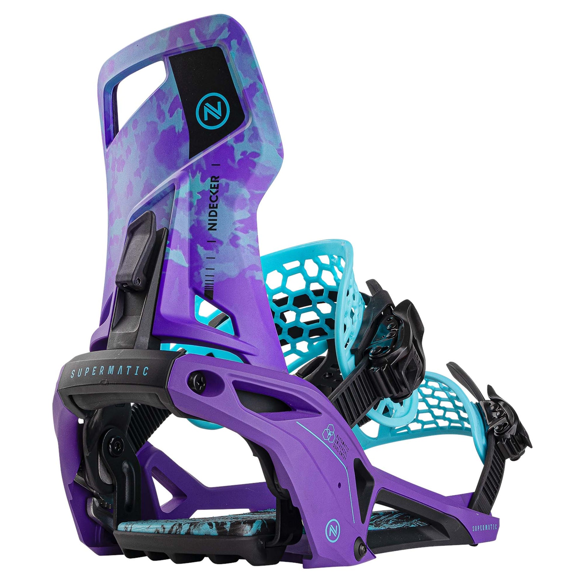 Nidecker Supermatic Snowboard Bindings 2025 - Skiis & Biikes