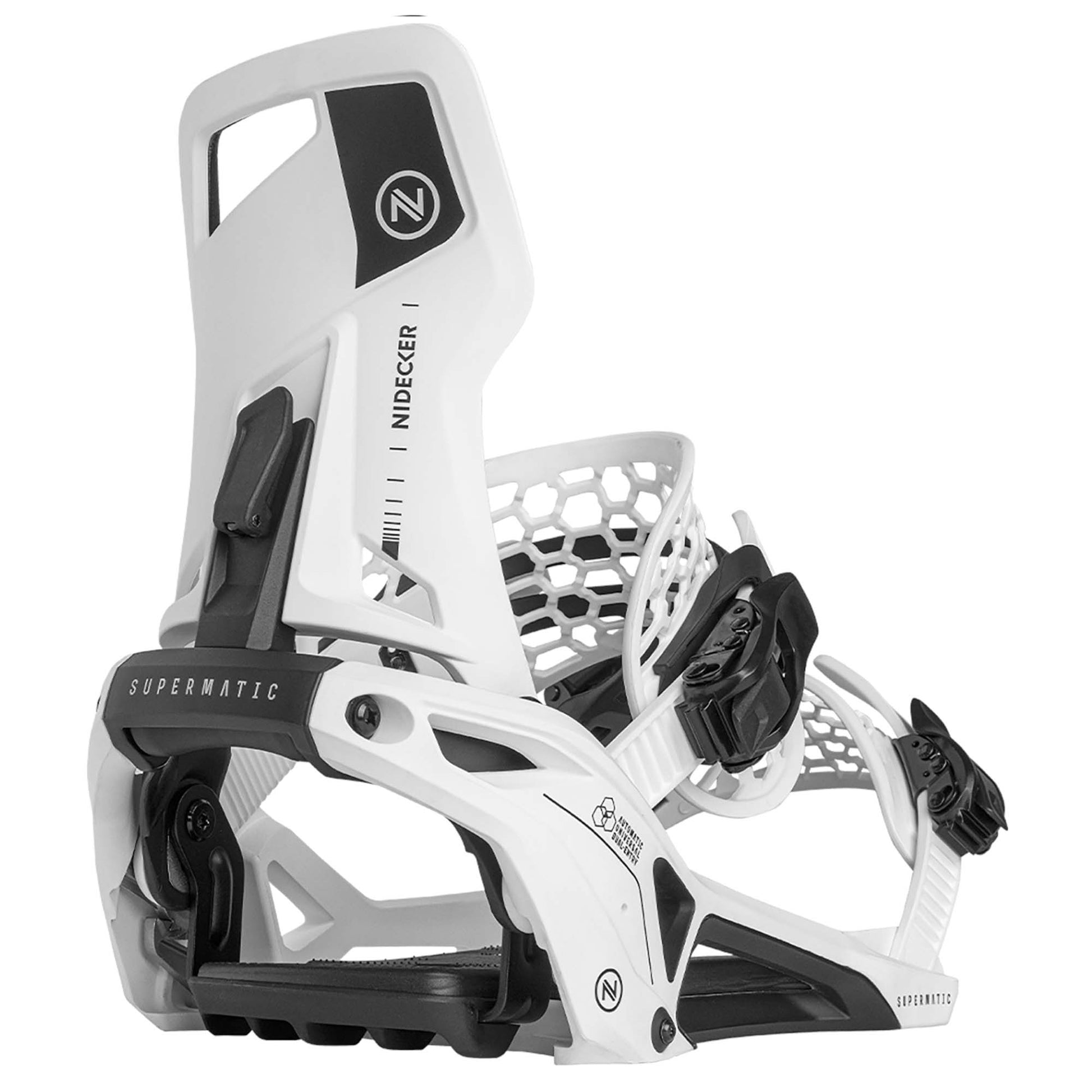 Nidecker Supermatic Snowboard Bindings 2025 - Skiis & Biikes