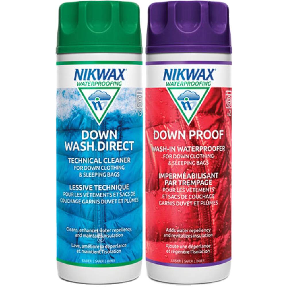 Nikwax Down Duo Pack 2x300ml - Skiis & Biikes