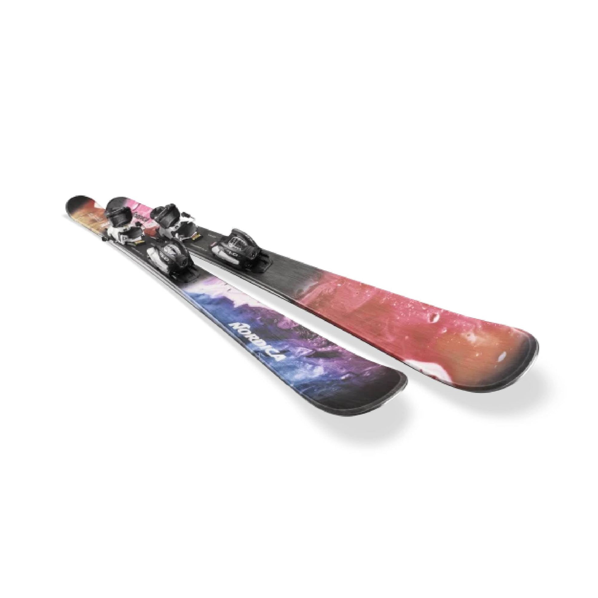 Nordica Unleashed Junior Ski + Marker J7.0 FDT Binding 2026 - Skiis & Biikes