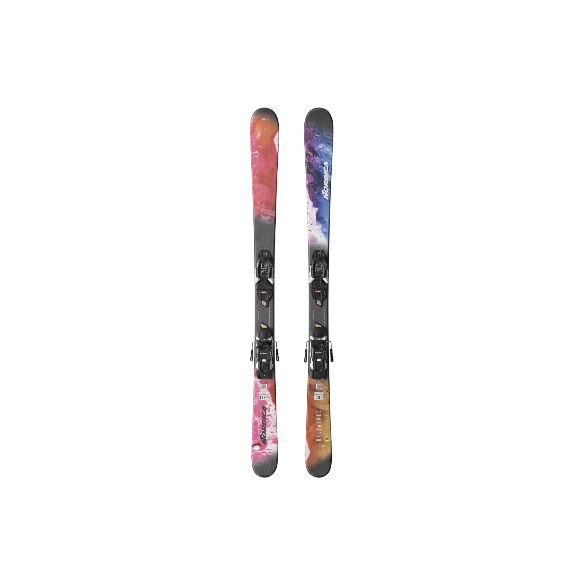 Nordica Unleashed Junior Ski + Marker J7.0 FDT Binding 2026 - Skiis & Biikes