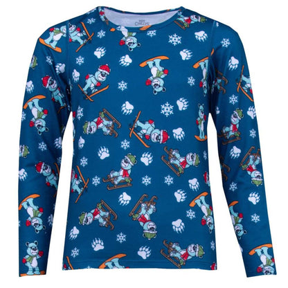 Hot Chilly's Velvet Print Youth Crew