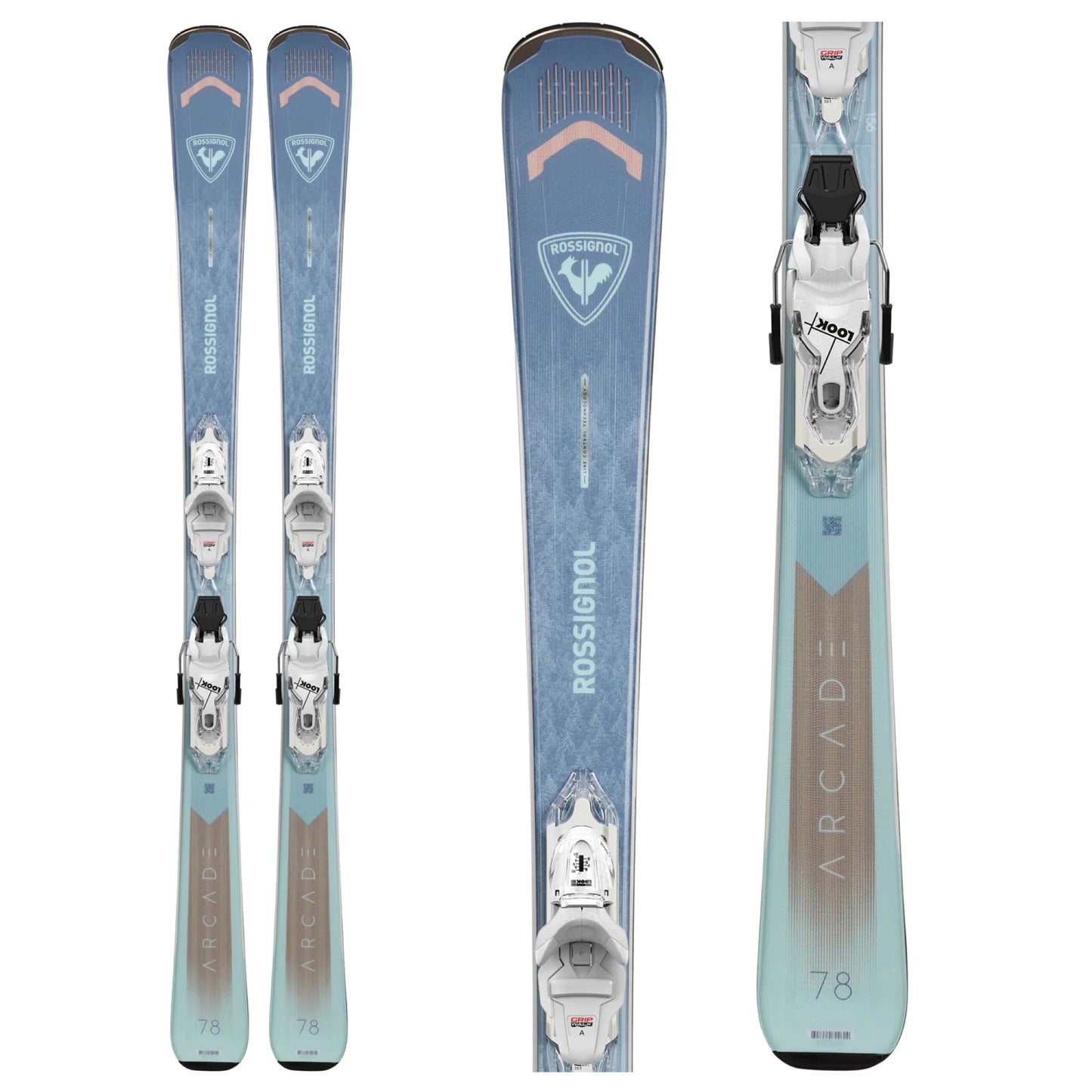 Rossignol Arcade 78 Womens Ski + Xpress W 10 GW Binding 2027