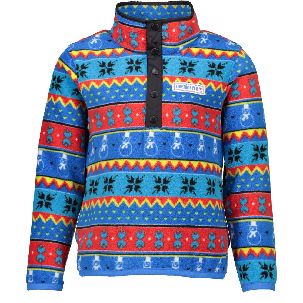 Obermeyer Boulder Pre Boys Fleece 2020 - Skiis & Biikes