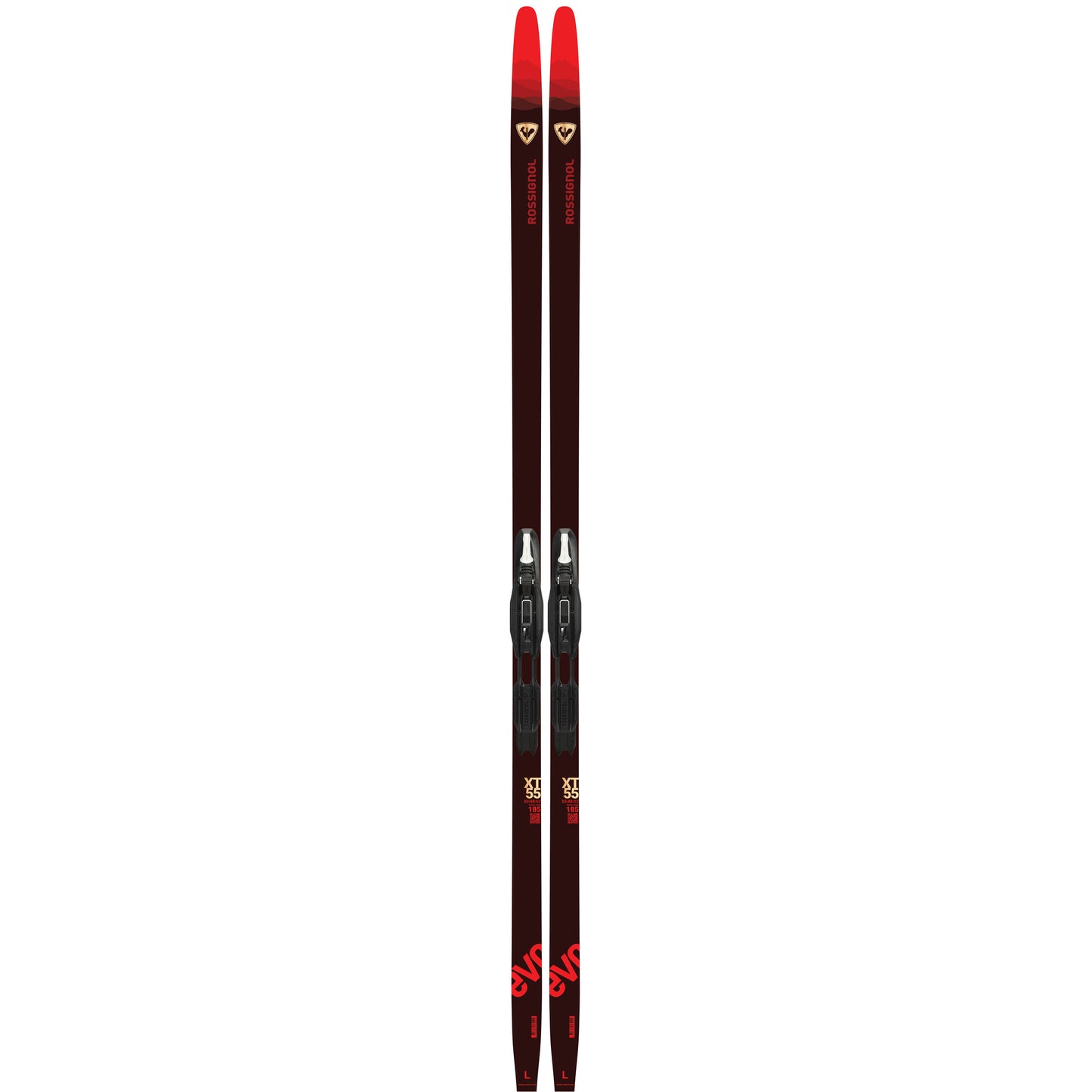 Rossignol EVO XT 55 Positrack Nordic Ski + Tour/Control Step In Binding
