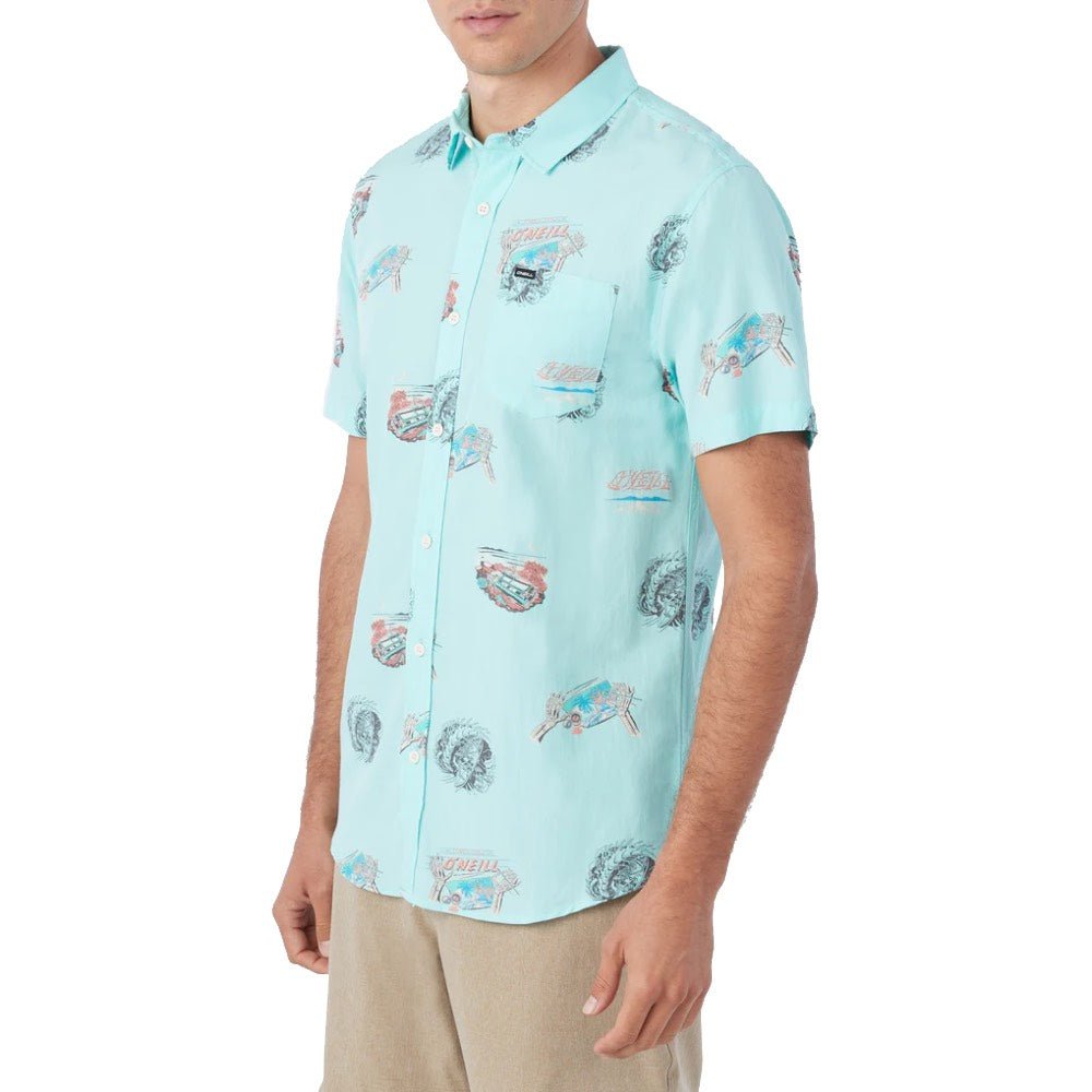 Oneill Artist Oasis Eco Mens SS Shirt 2023 - Skiis & Biikes