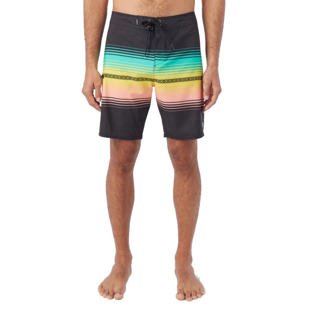 Oneill Hyperfreak Heat Stripe Mens 19" Shorts 2023 - Skiis & Biikes