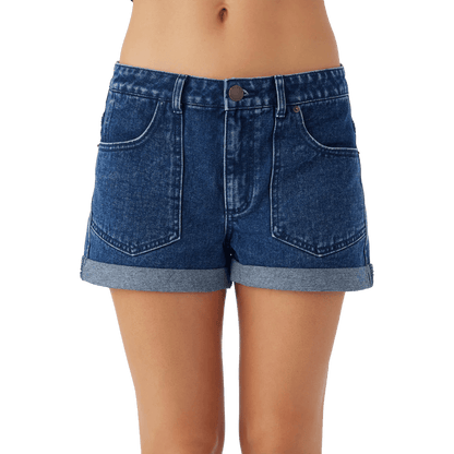 O'Neill Kennedy Womens Denim Short 2024 - Skiis & Biikes