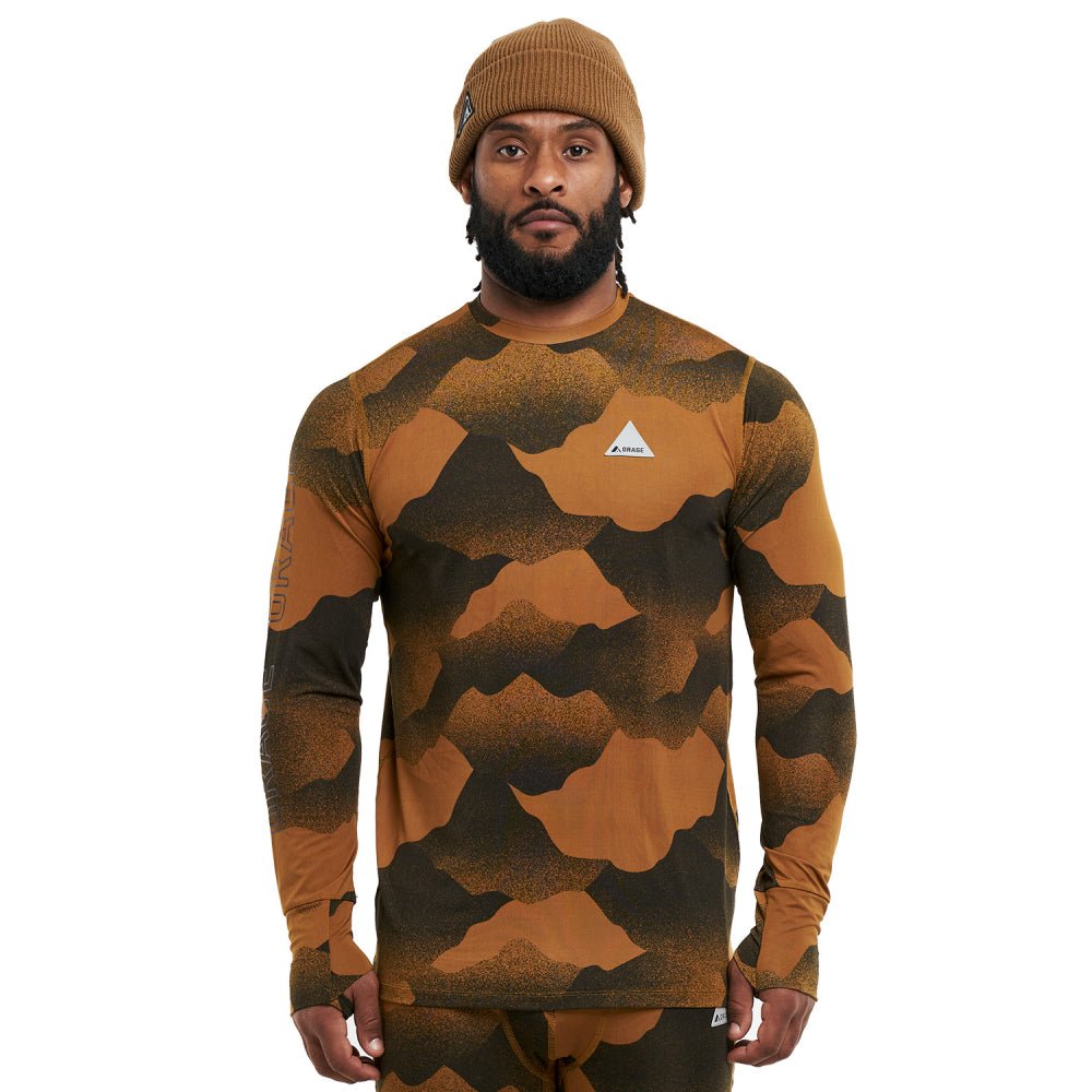 Orage Fraser Mens Base Layer Crew 2023 - Skiis & Biikes