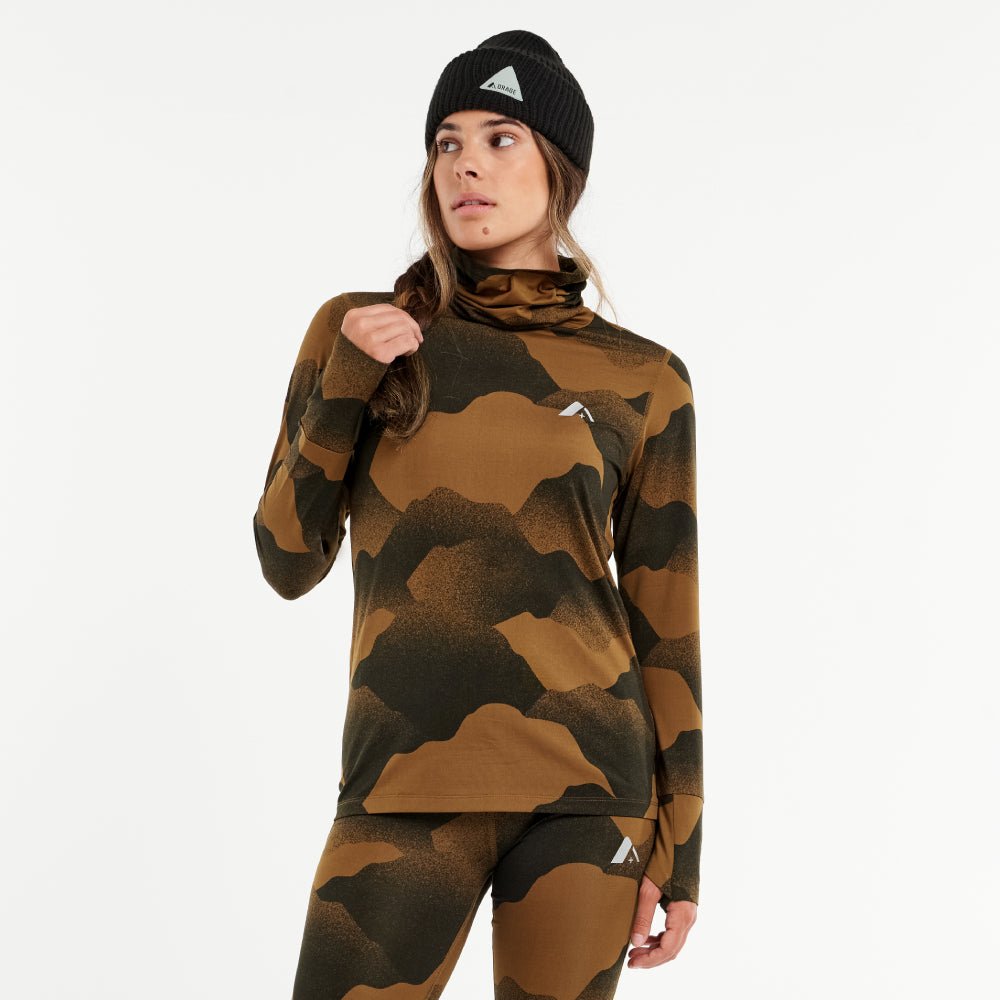 Orage Moss Womens Base Layer Top 2023 - Skiis & Biikes