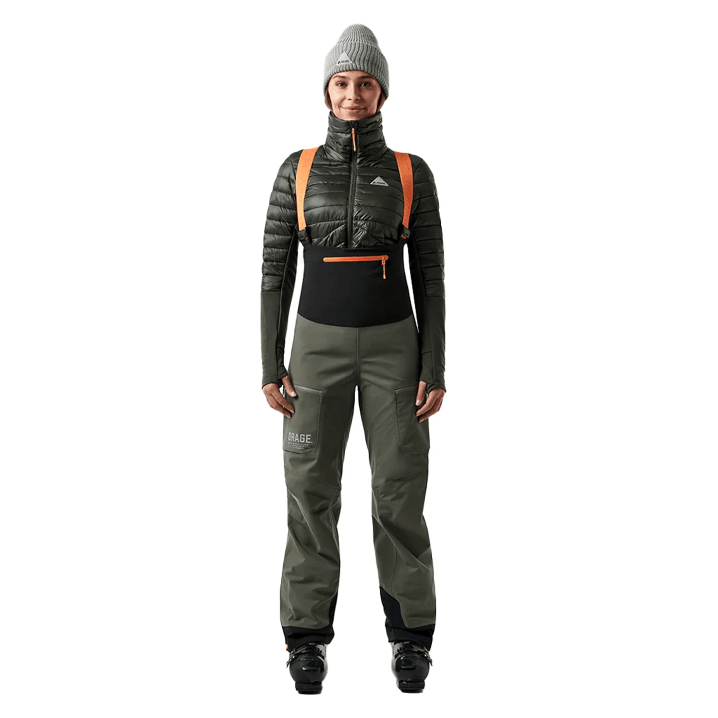 Orage Mtn - X Cliff Womens 3L Bib 2025 - Skiis & Biikes