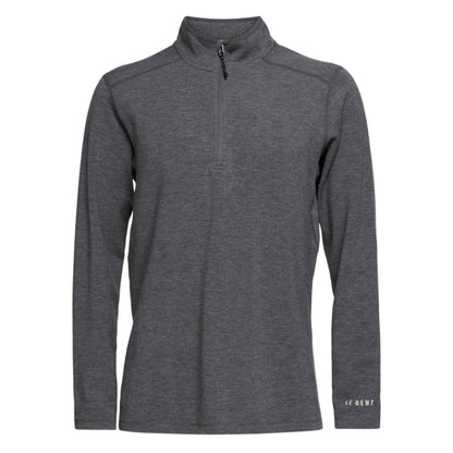 Le Bent Mens Heavyweight Grid Fleece 1/4 Zip 2027