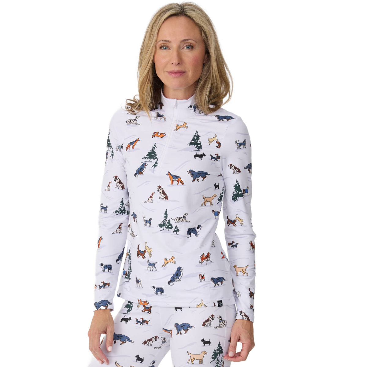 Krimson Klover Dog Days of Snow Womens Top 2027