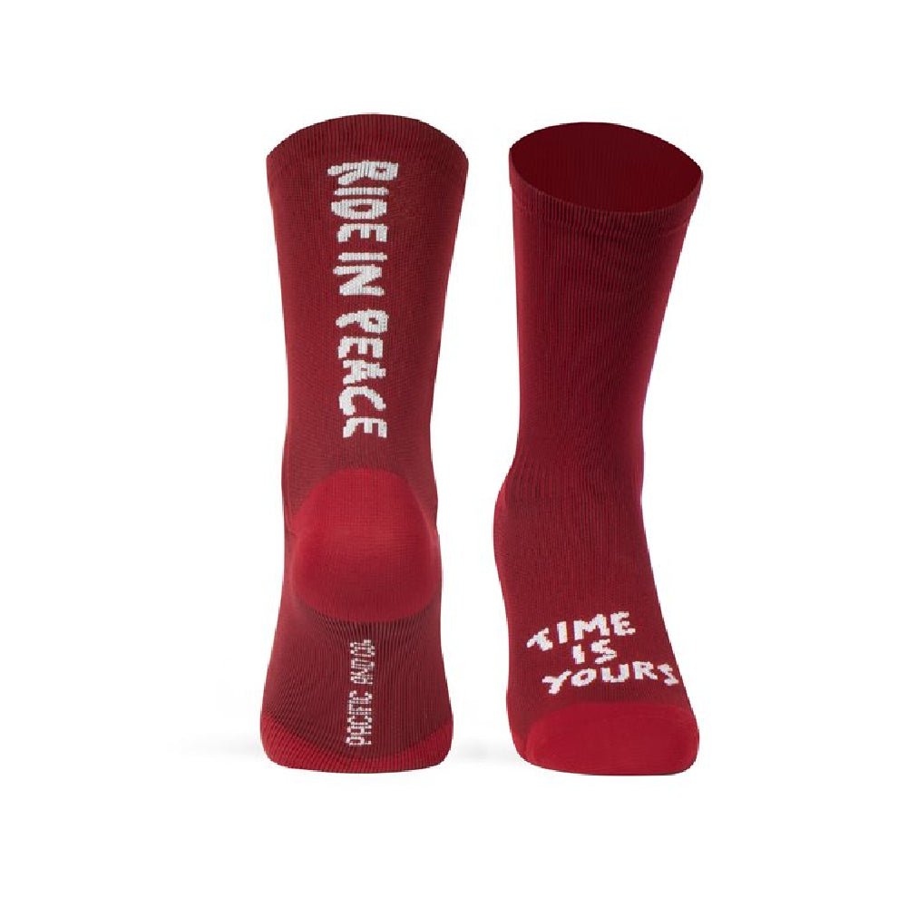 Pacific and Co Ride in Peace Cycling Socks - Skiis & Biikes