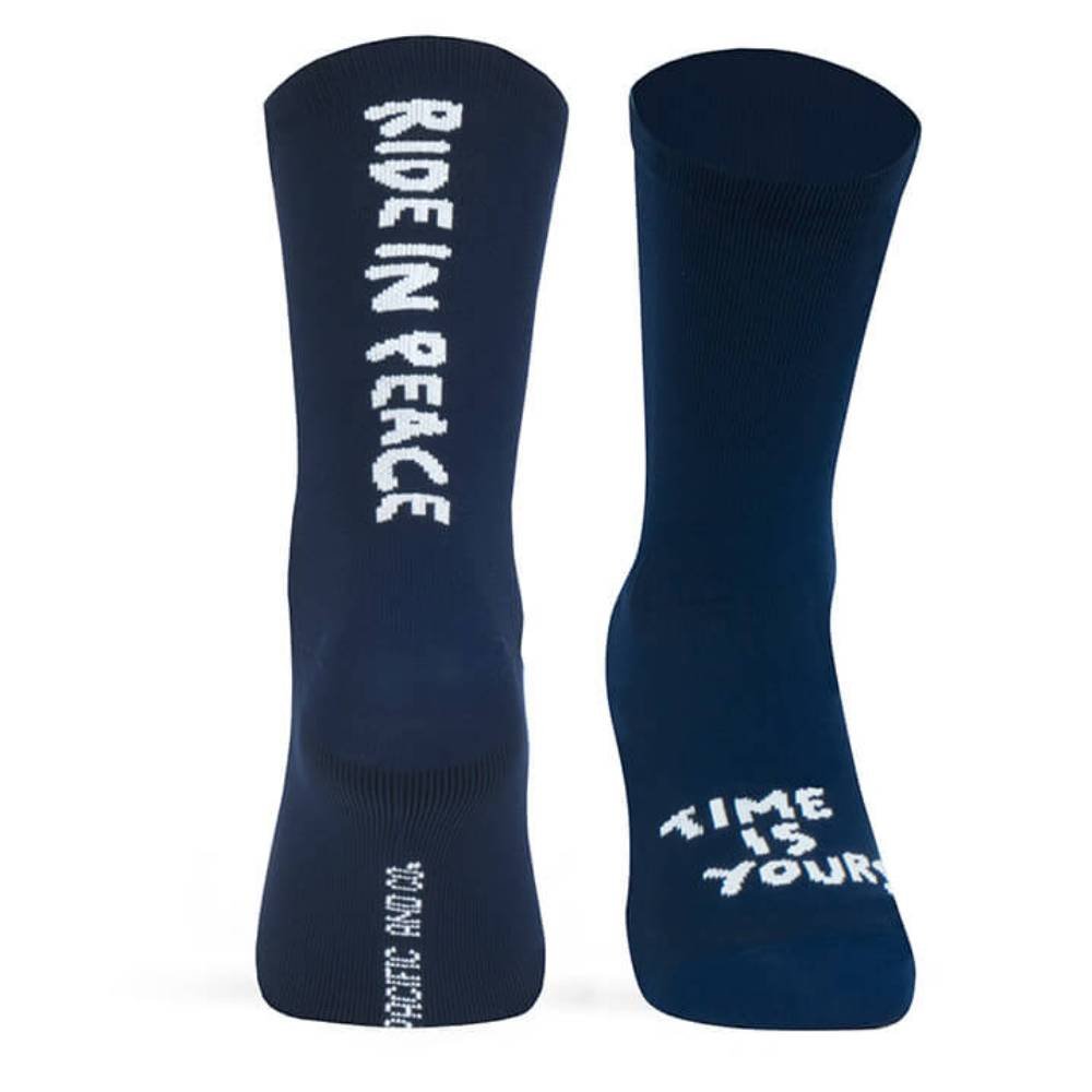 Pacific and Co Ride in Peace Cycling Socks - Skiis & Biikes