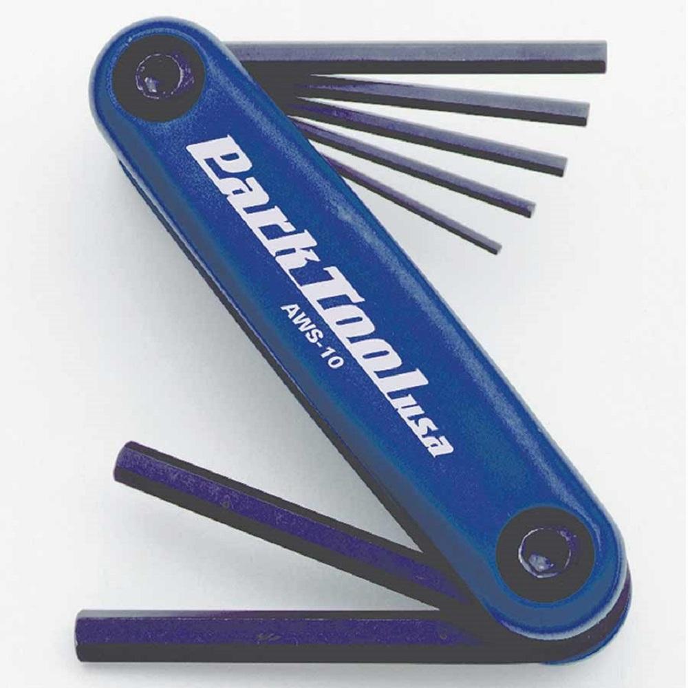 Park Tool AWS10 Folding Hex Wrench Set - Skiis & Biikes