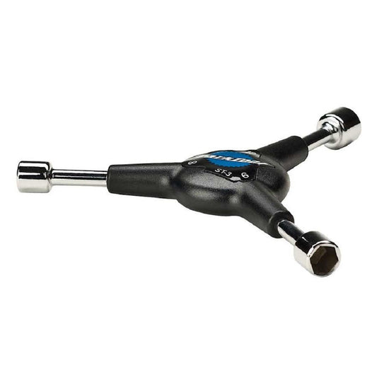 Park Tool, ST - 3, 3 - way socket wrenches: 8mm, 9mm, 10mm - Skiis & Biikes