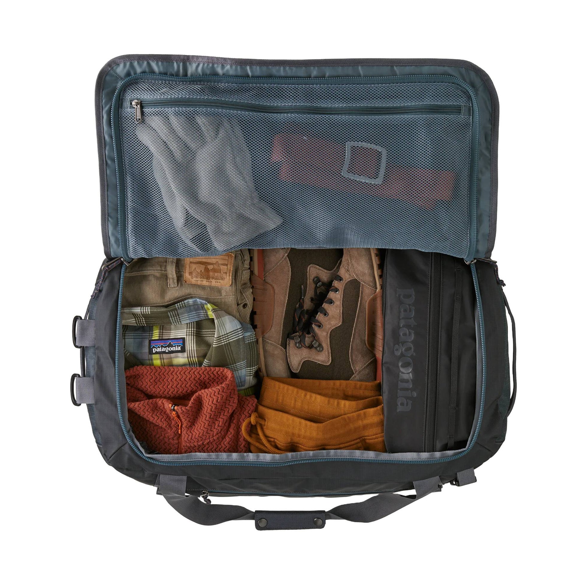 Patagonia Black Hole Duffel 55L - Skiis & Biikes