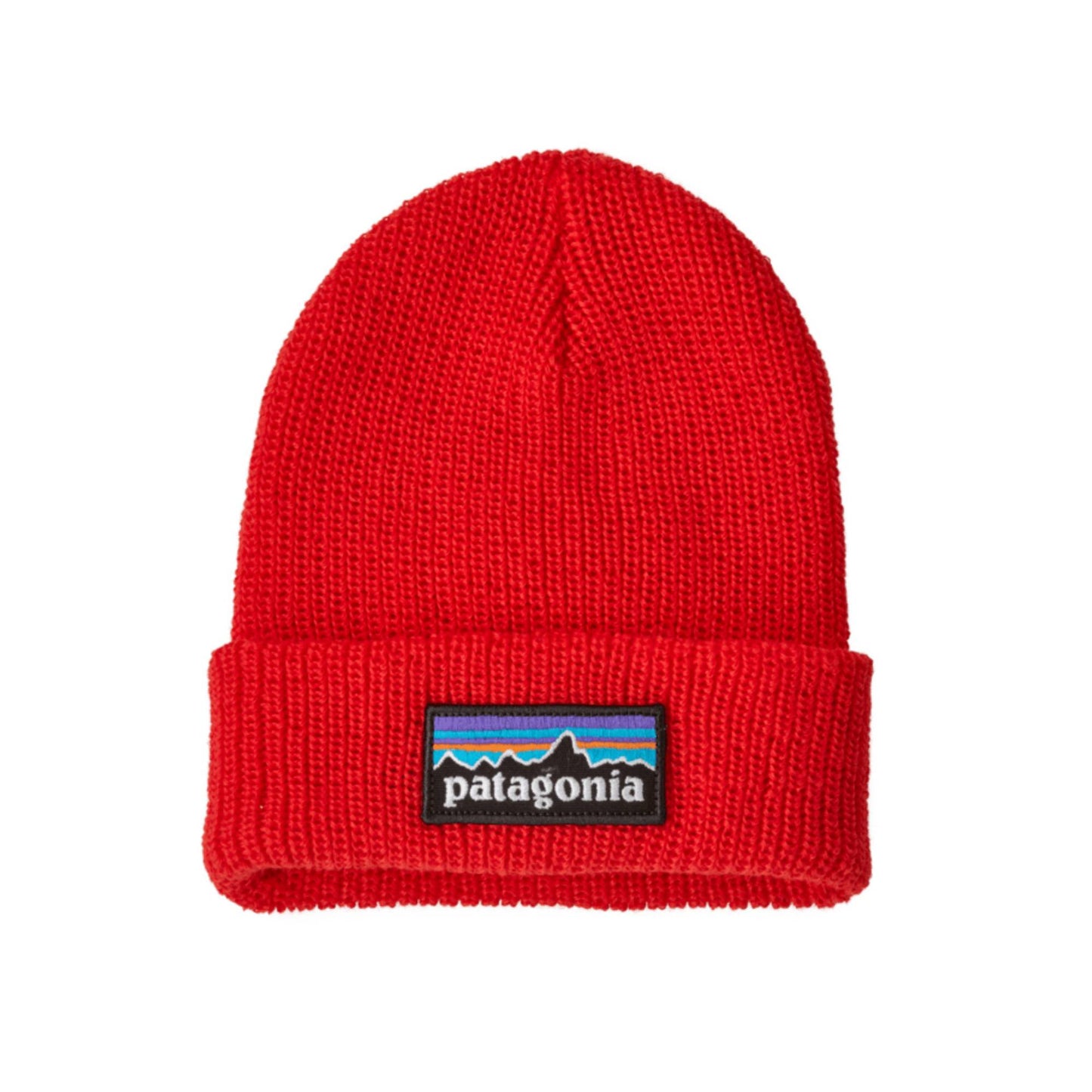 Patagonia Logo Baby Beanie - Skiis & Biikes