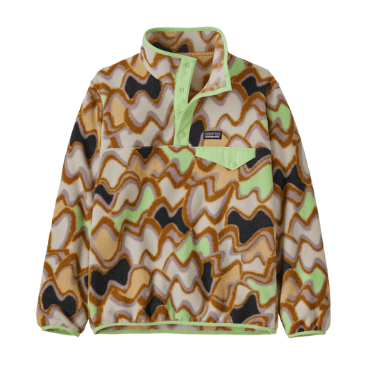 Patagonia LW Synch Snap - T Kids Fleece Pullover 2025 - Skiis & Biikes