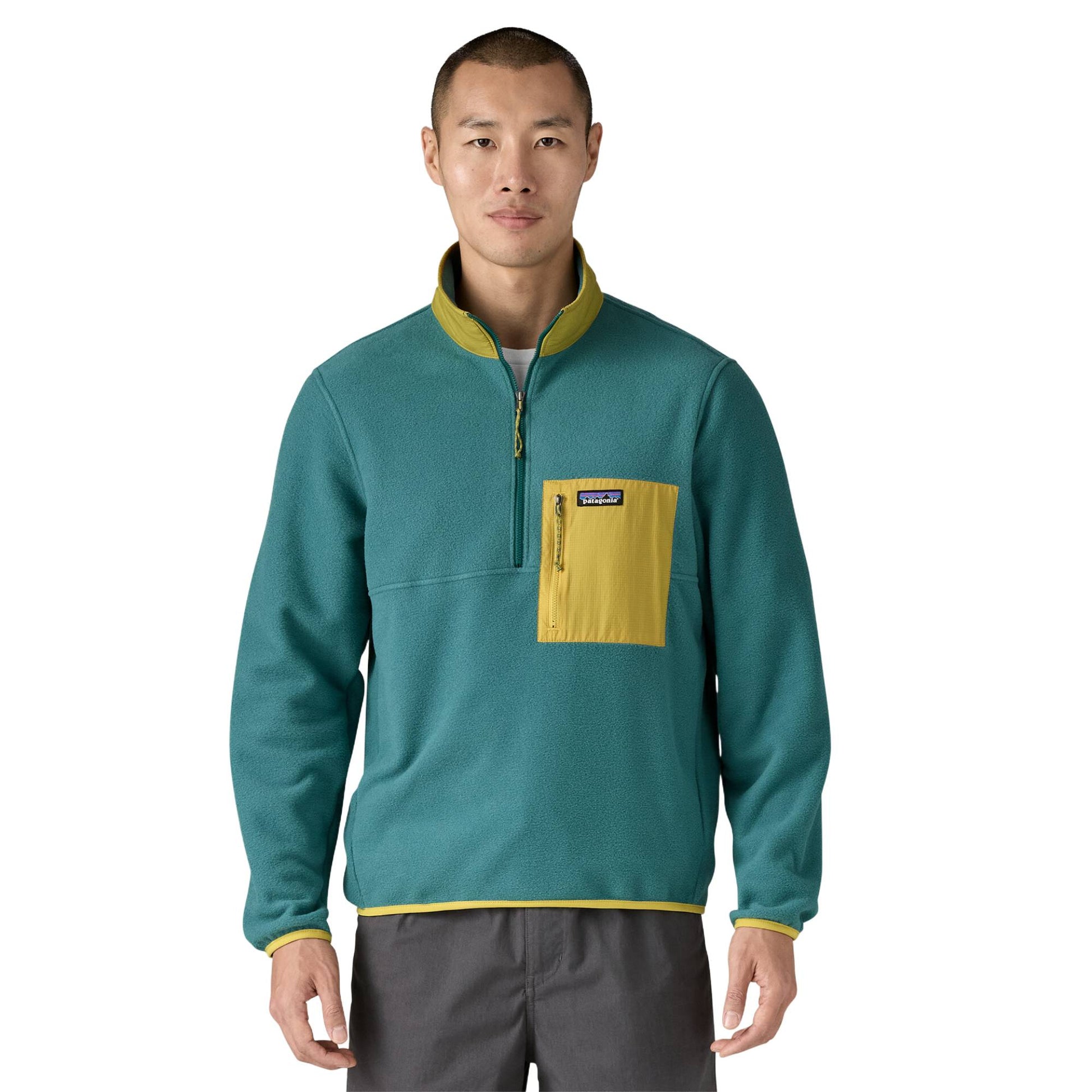 Patagonia Microdini Half Zip Mens Pull Over - Skiis & Biikes
