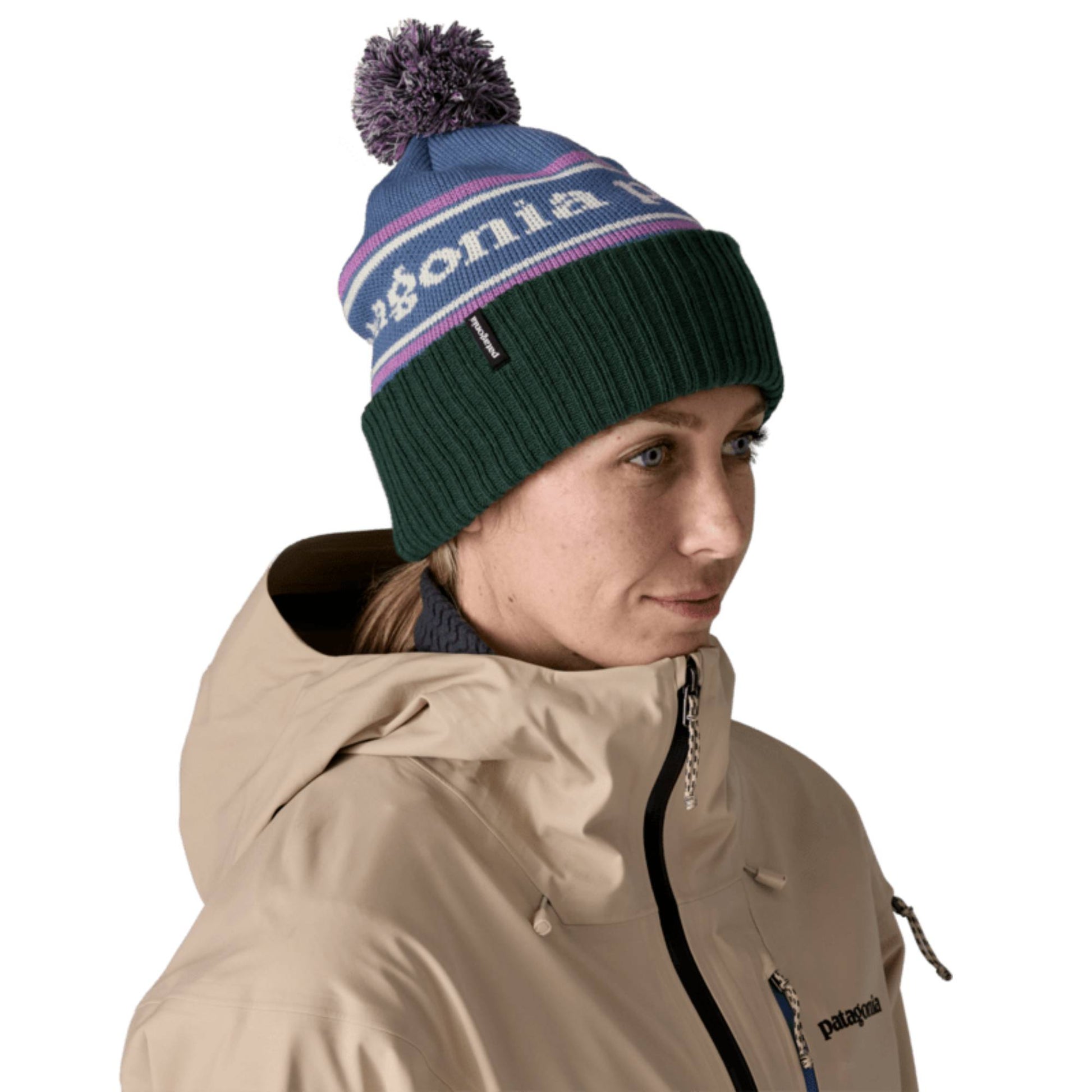 Patagonia Powder Town Adult Beanie - Skiis & Biikes
