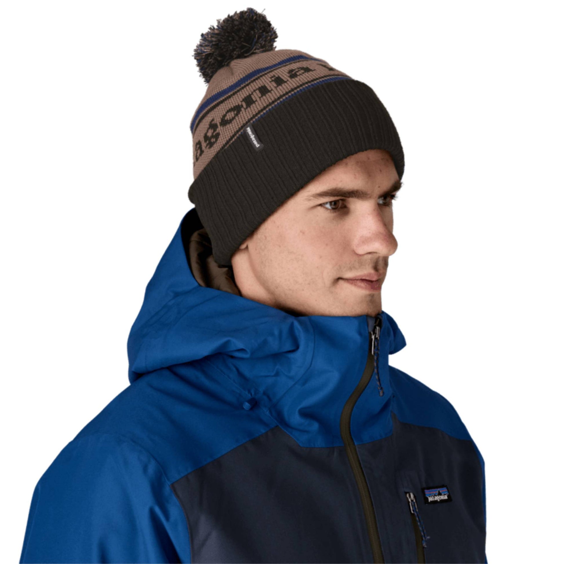 Patagonia Powder Town Adult Beanie - Skiis & Biikes