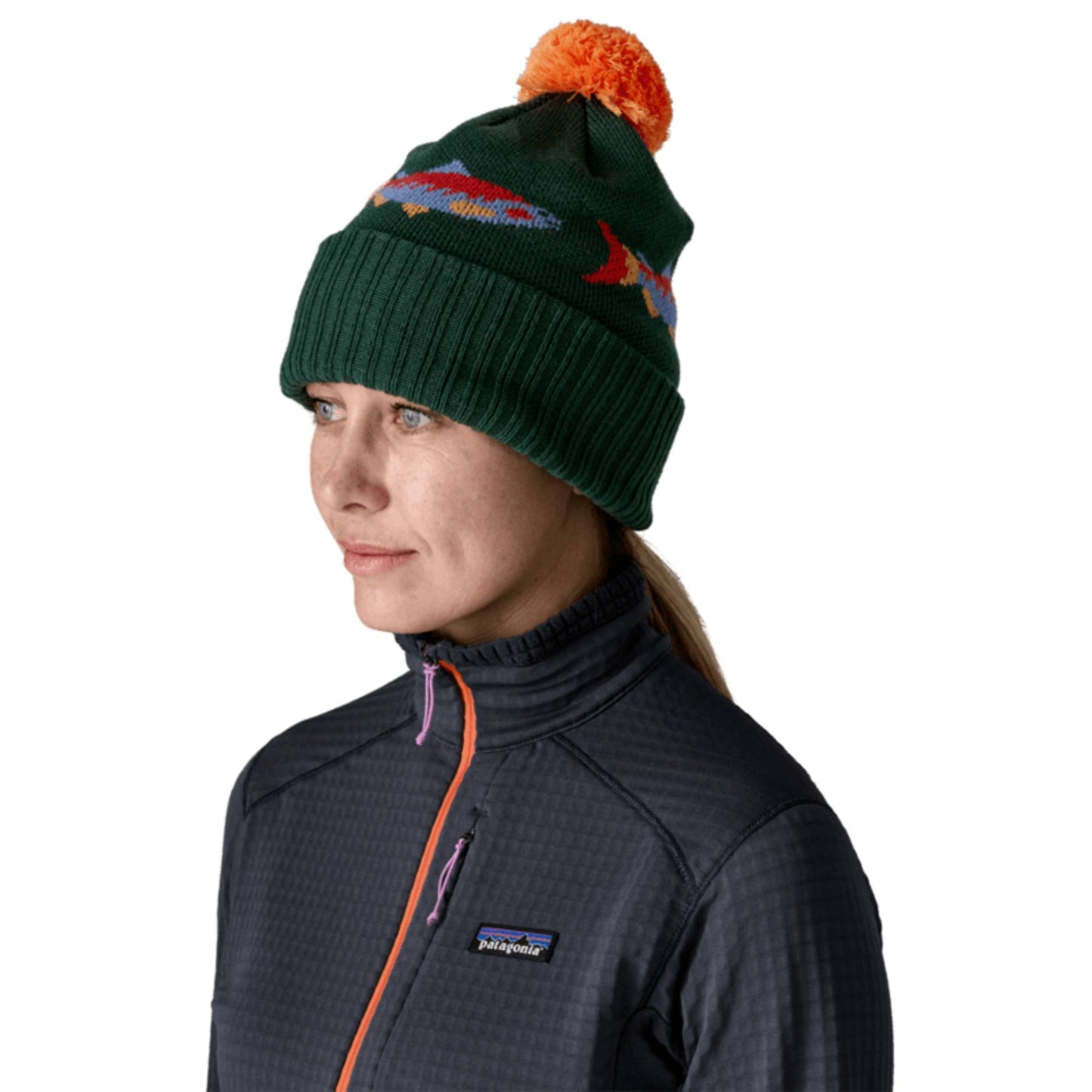 Patagonia Powder Town Adult Beanie - Skiis & Biikes