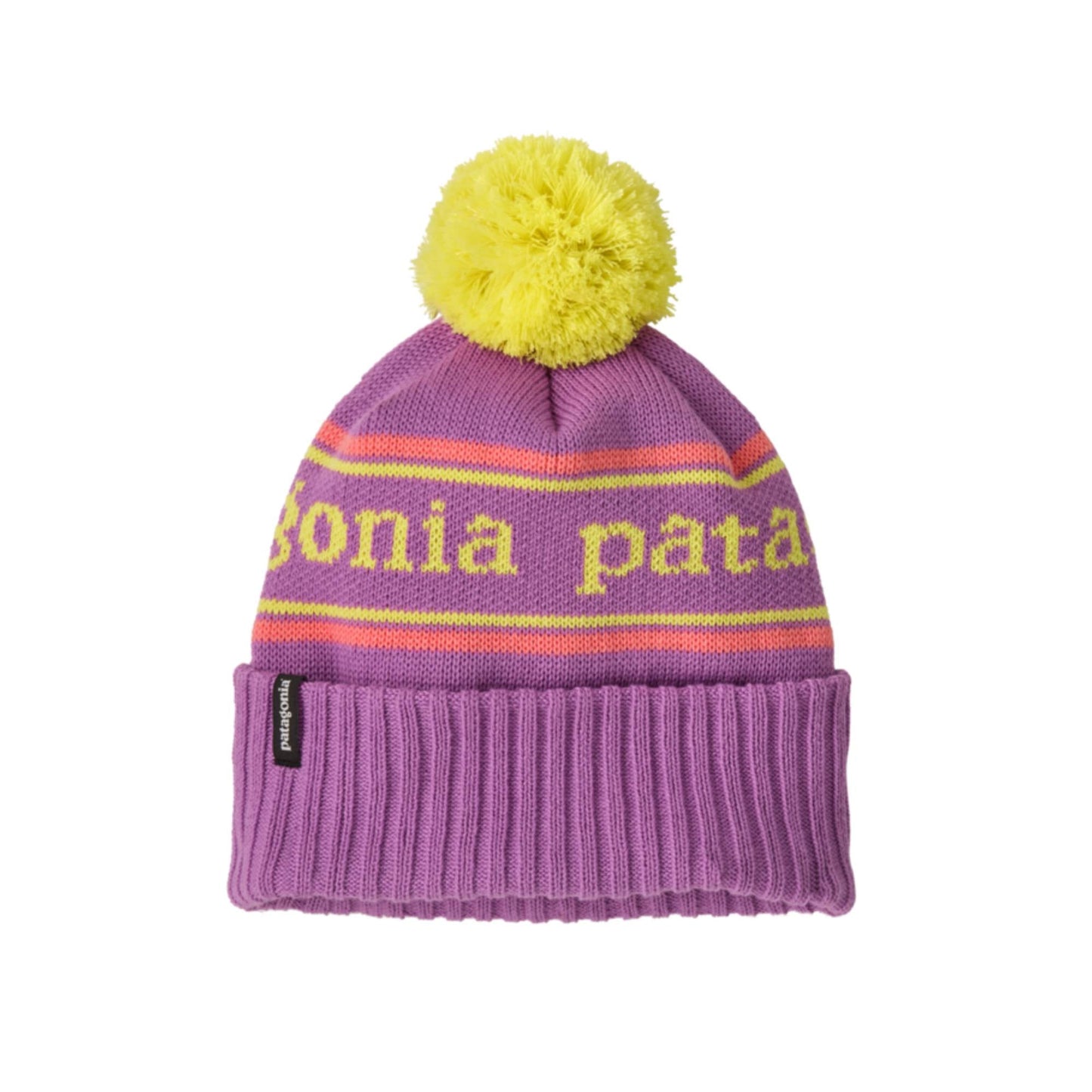 Patagonia Powder Town Kids Beanie - Skiis & Biikes