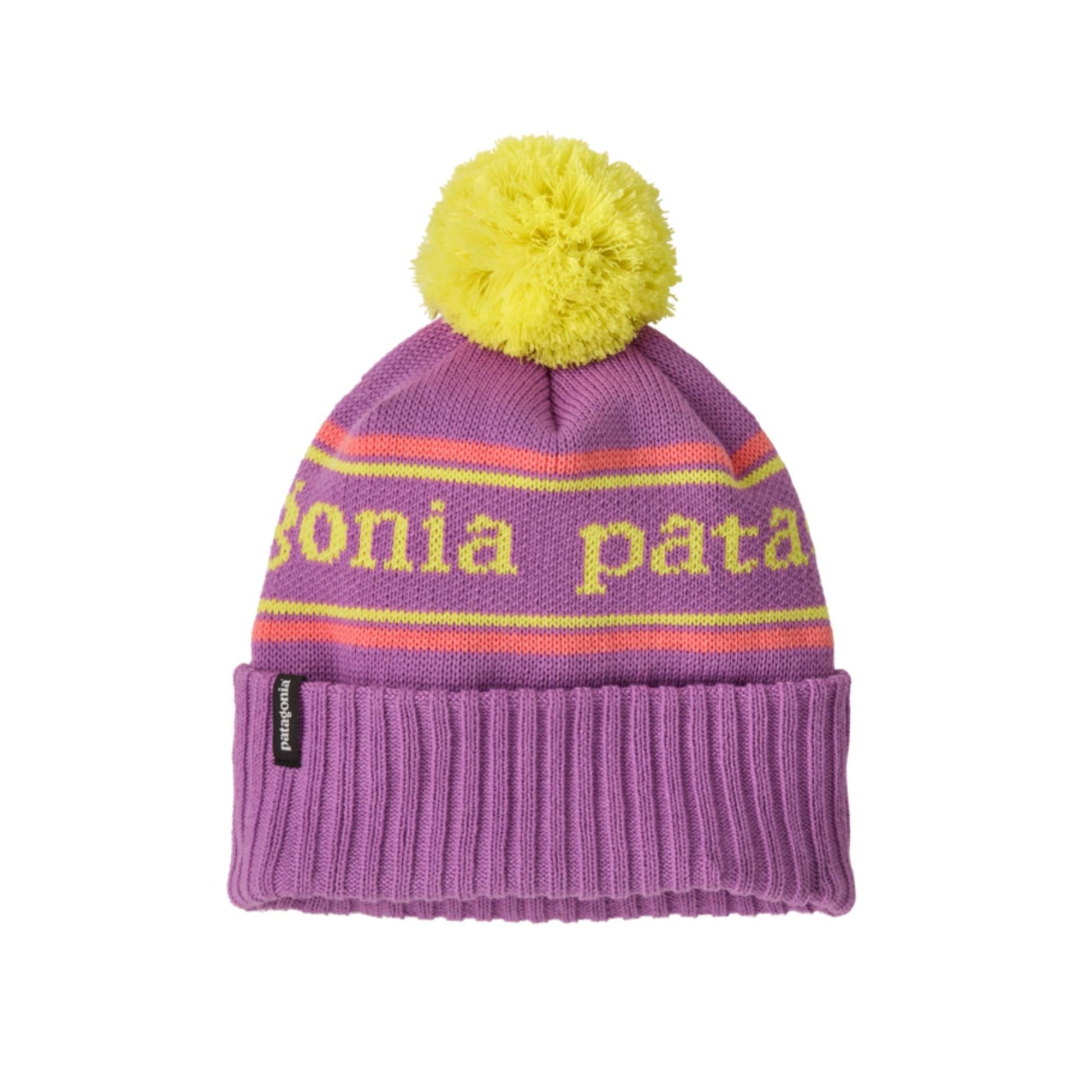 Patagonia Powder Town Kids Beanie - Skiis & Biikes